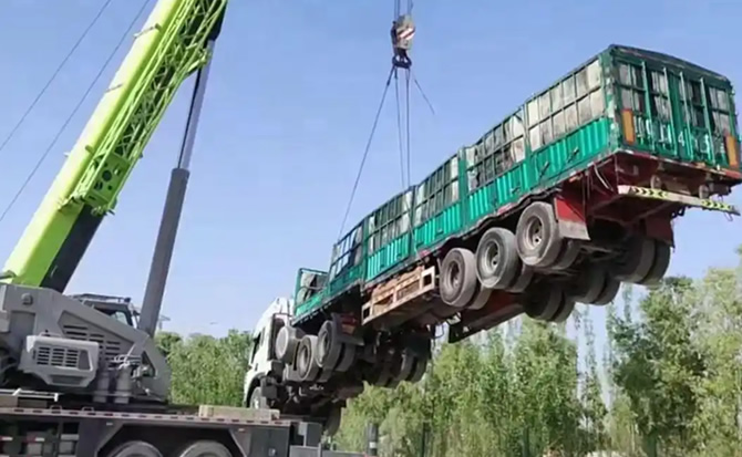 伊通道路脱困救援案例